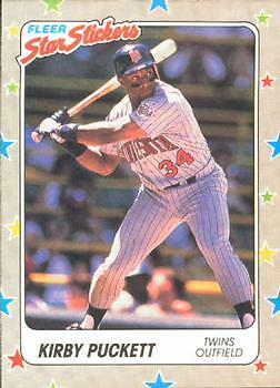 1988 Fleer Star Stickers Baseball Cards #1-132 You Pick!