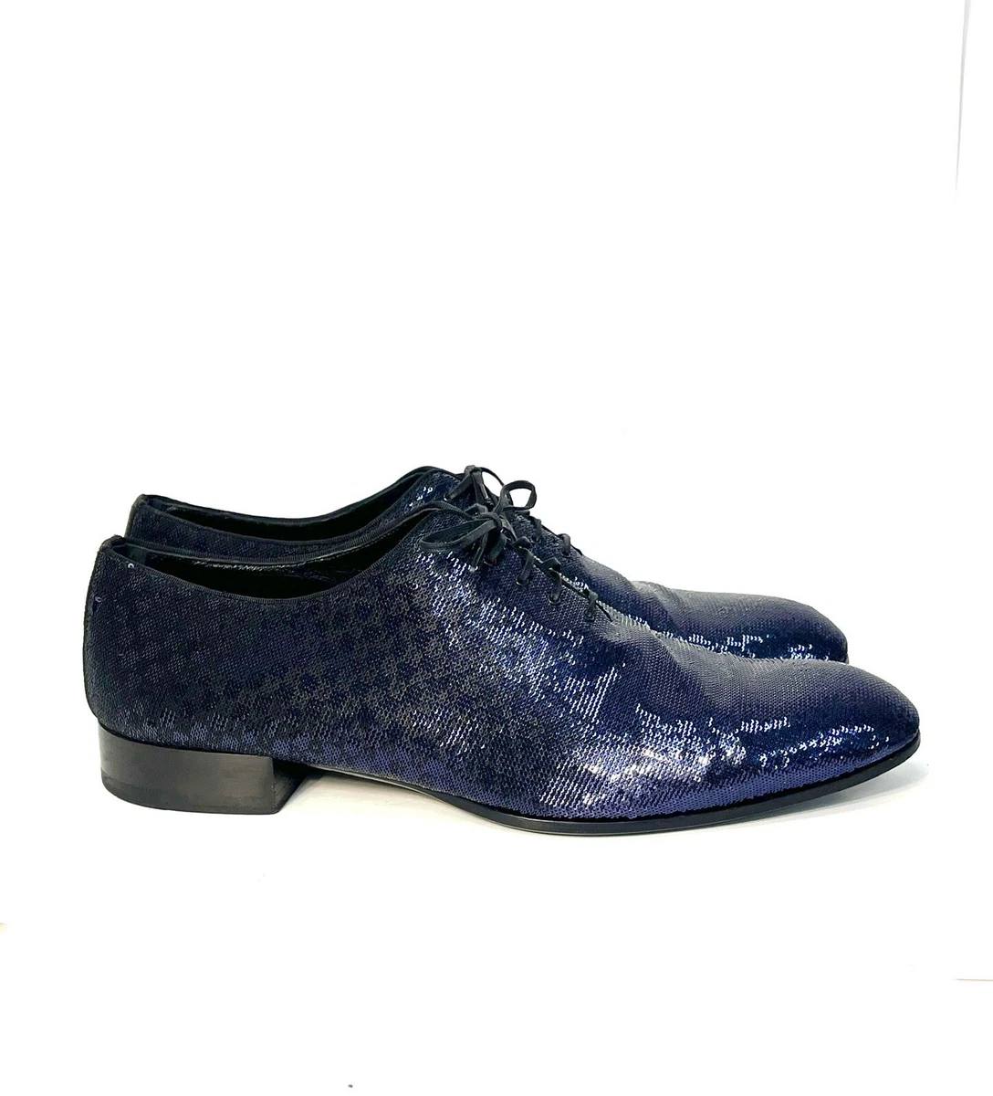 Navy sequin sale shoes