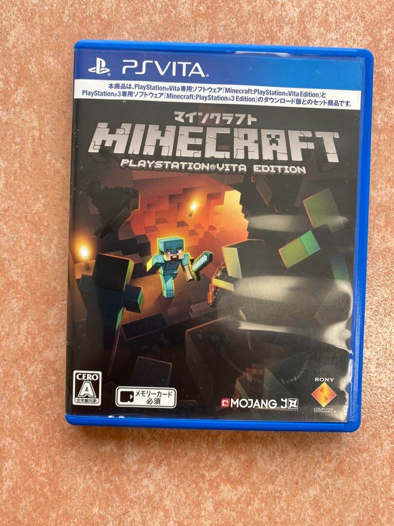 PS Vita Minecraft PlayStation Vita Edition Japanese game | eBay