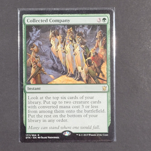 MTG - Collected Company - Dragons of Tarkir - LP/NM - Magic The Gathering, Green - Picture 1 of 7