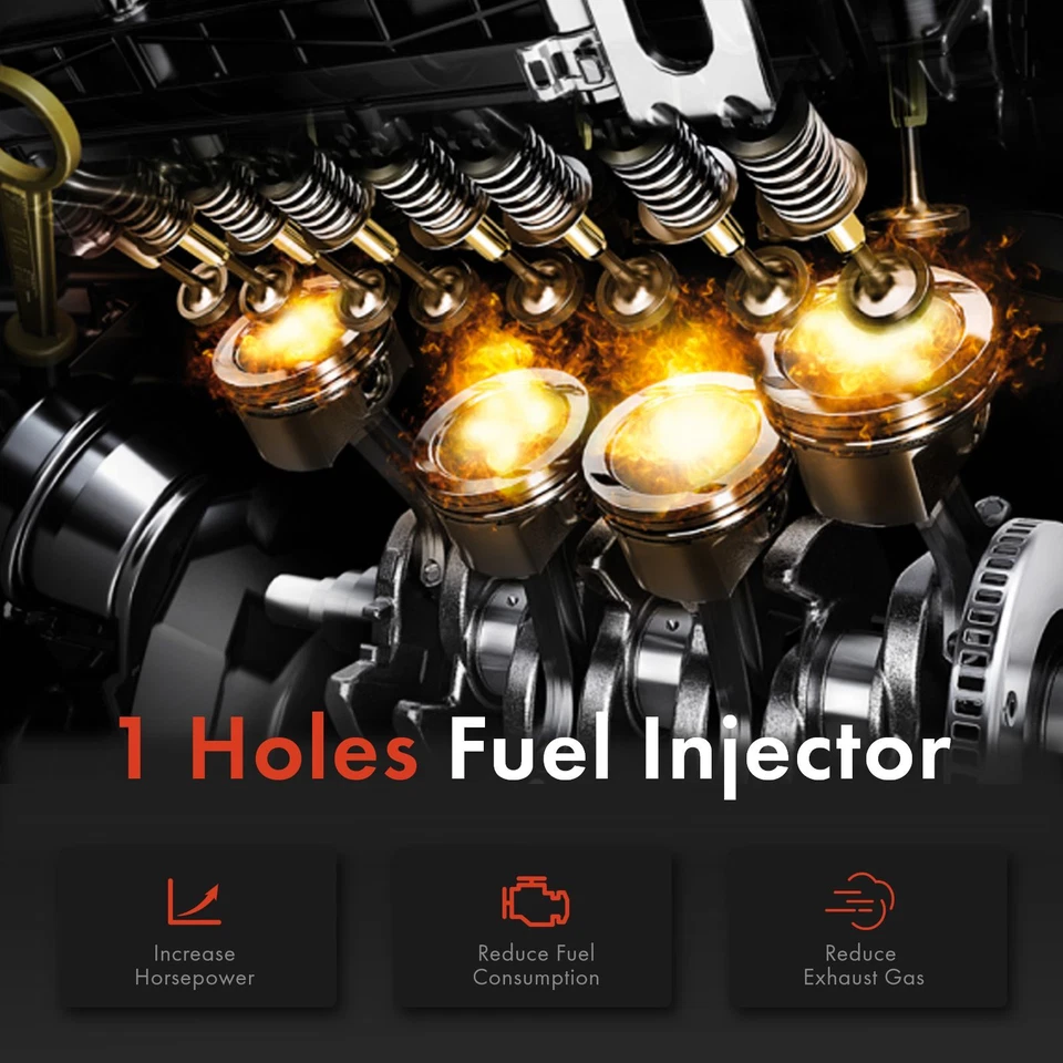 8 件燃油喷射器适用于凯迪拉克 Allante 1989 - 1992 雪佛兰 Corvette 1990 - 1992 V8 4.5L — 第 3/4 张图片