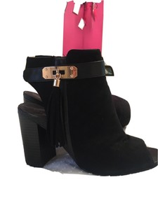 ladies black ankle boots size 5