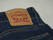 Levis WOMENS W29 L30 721 High Rise Skinny Jeans DARK WASH Stretch