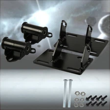 Engine Motor Mount Adapter Plates Swap Kit Fit Sonoma S10 LSx LS1 LS2 LS