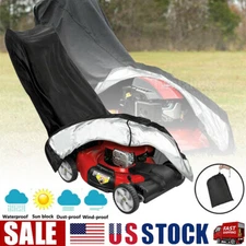 Lawn Mower Cover Waterproof Heavy Duty UV Protector for Push Mower Universal Fit