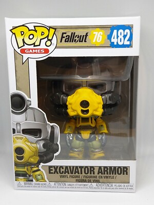 FALLOUT 76 FUNKO POP! BAGGER POWER ARMOR VINYL FIGUR #482