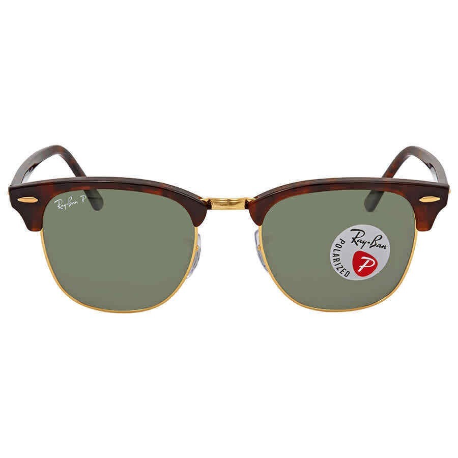 Ray Ban Clubmaster Polarized Green Classic G-15 Unisex Ray Ban Clubmaster Polarized Green Classic G-15 Unisex