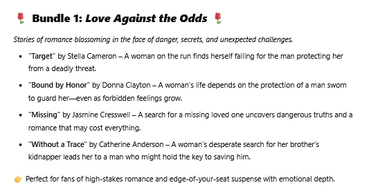 LARGE PRINT Hardcovers - Romance "Love Against the Odds" Bundle - Image 2 of 4