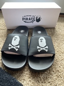 bape flip flops shark