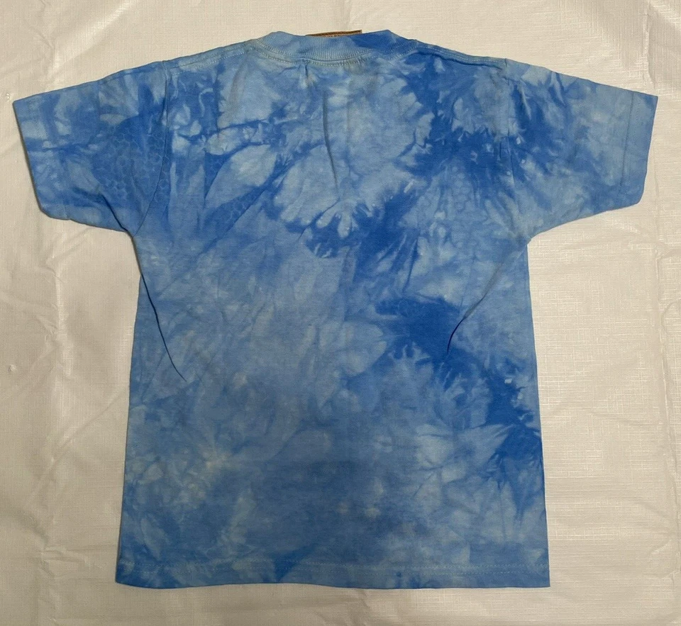 Camiseta The Mountain Azul Tie Dye Hada Juvenil Talla Pequeña Nueva Sin Etiquetas Foto 4 de 4