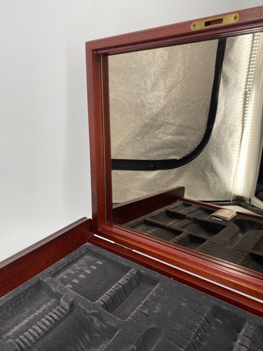 * ROBBE & BERKING BESTECKKASTEN KASETTE 69 TLG. MAHAGONI MIT SPIEGEL LEER 70ER - Bild 10 von 19