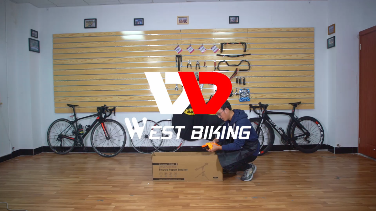 Support de réparation de vélo WEST BIKING, support de rangement multifonction pliable, support d'affichage de vélo professionnel, supports muraux/sur pied pour l'entretien des vélos  18