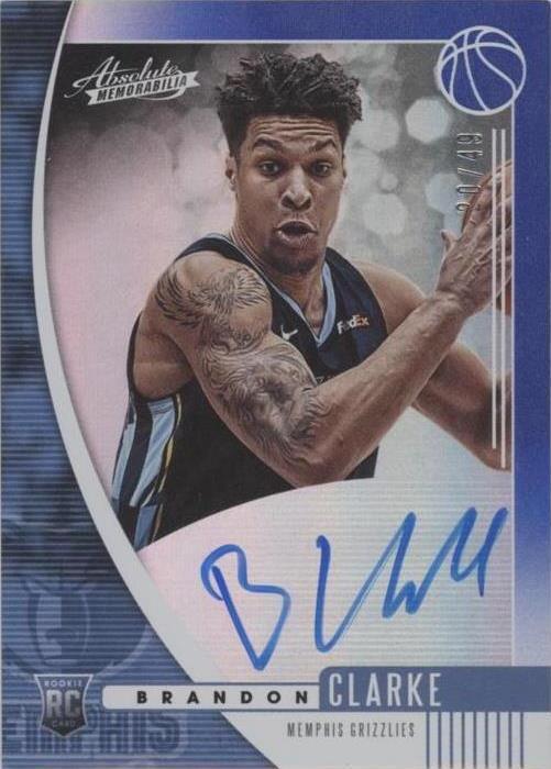 2019-20 Panini Absolute Memorabilia - Brandon Clarke #RA-BCL - 1 of 2