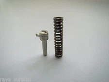 1911 .45  Magazine Release lock and spring, Satin Nickel