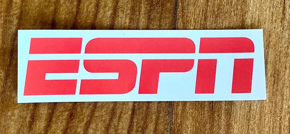 ESPN Red Logo Vinyl Sticker Decal