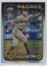 2024 Topps Chrome Update Prism Refractor Alek Jacob #USC129 10wc