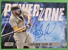 2022 Topps Stadium Club Fernando Tatis Jr. #PZA-FT Power Zone Auto /15 Padres