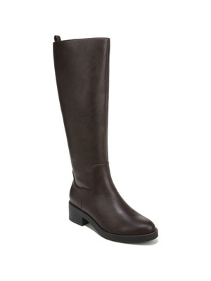 LIFE STRIDE Womens Brown Goring Blythe Almond Toe Block Heel Riding Boot 8 M WC