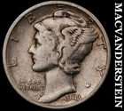 1943 Silver Mercury Dime - Scarce  Better Date  No Reserve  #G8956
