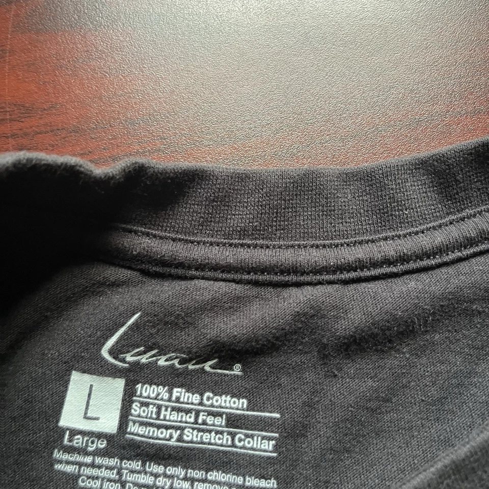 Caribbean Lose The Cracker T Shirt Parrot Black  Men’s Black Size large - Image 4 of 4