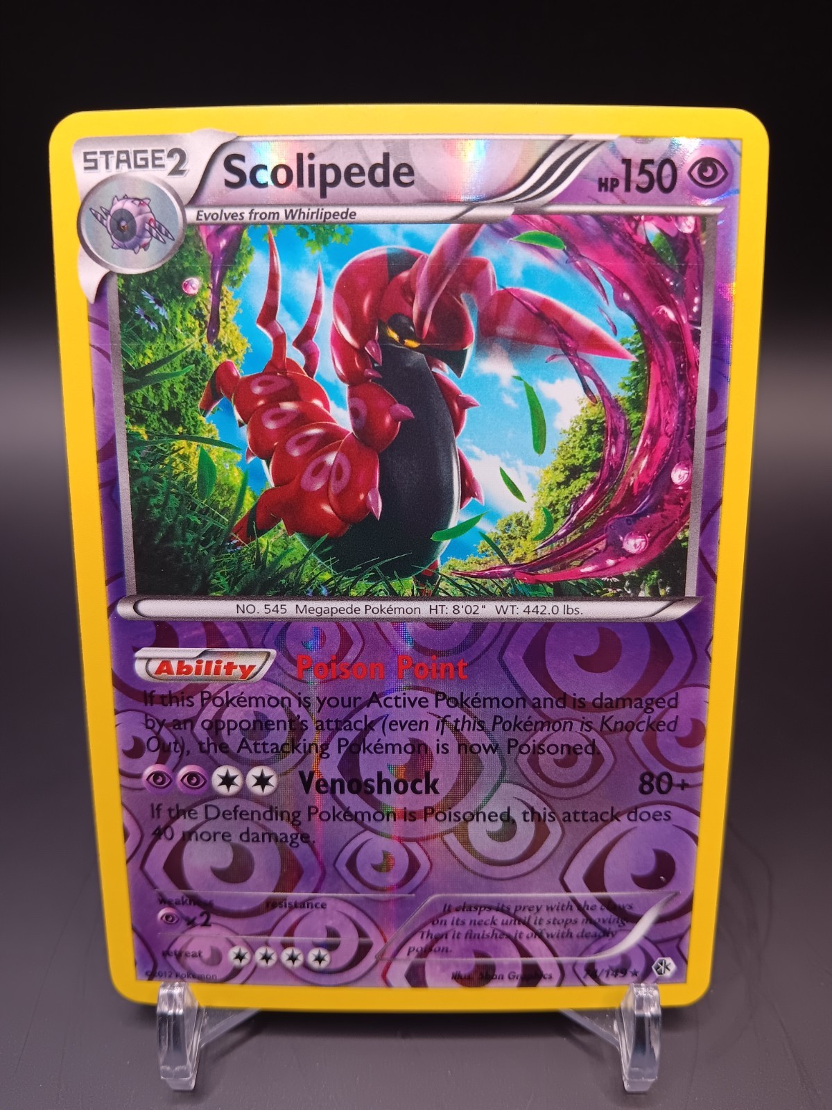 Scolipede 74/149 Boundaries Crossed Reverse Holo