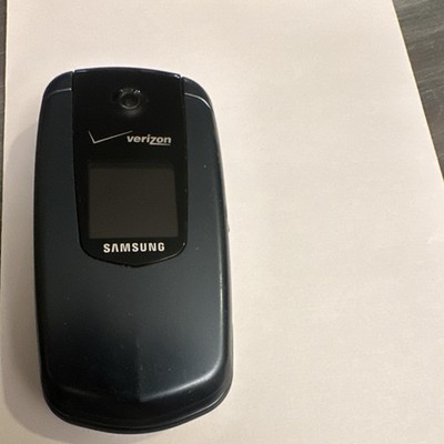 Samsung Smooth SCH-U340 Verizon CDMA Flip Phone Black 128MB 0.3MP