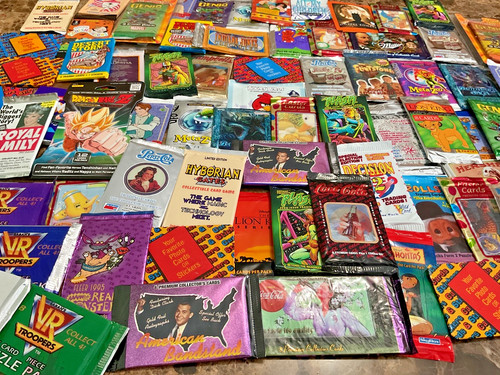 20 New Sealed Different Vintage 80’s 90’s 00’s Non Sports Trading Card Packs!