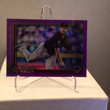Topps 2024 Series 1 Merrill Kelly #382 Purple Parallel /250 Arizona Diamondbacks