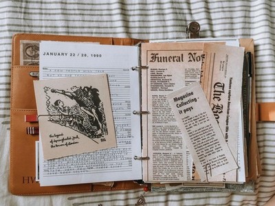 Supernatural DIY  Journal Pages John Winchester Journal SPN Diary
