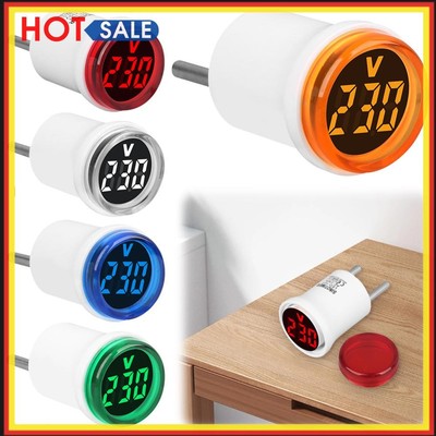 Volt Tester Detector AC 50-500V LED Digital Display EU Plug for Electrician Tool