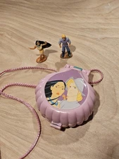 DISNEY MATTEL Once Upon a Time Pocket Pendant Figures  Pocahontas Miniature