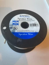 Radio Shack White Speaker Wire(approx 90 ft)
