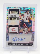 QUINDELL JOHNSON 2023 CONTENDERS ROOKIE TICKET CRACKED ICE AUTO /23 #307 Q5194