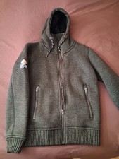 Image of Superdry Mountain - Zip Up Men’s Hoodie Grey - Medium