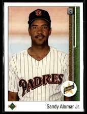 1989 Upper Deck #5 Sandy Alomar Jr. RC Baseball Card 2601L