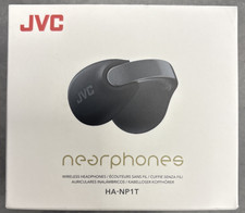JVC Nearphones Open Ear-Cuffs Headphones HA-NP1T Black