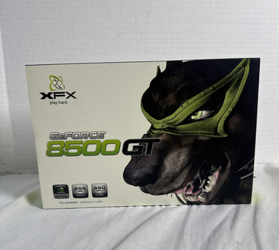 XFX Nvidia GeForce 8500 Gt 256mb DDR2 450 MHz Core Graphics Card NEW IN BOX