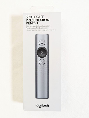 Logitech Spotlight 910-004861 Presenter Bluetooth USB-A Grau NEU versiegelt