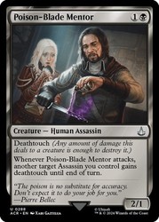 Poison-Blade Mentor #288 Universes Beyond: Assassin's Creed NM