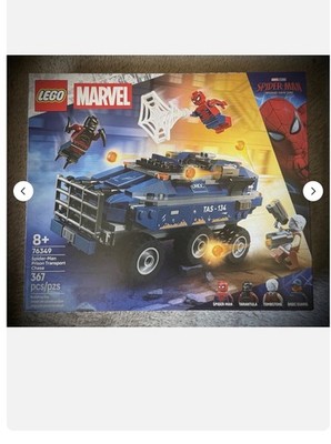 LEGO Marvel Spider-Man Prison Transport Chase 76349 367 pcs Sealed Box Free Ship