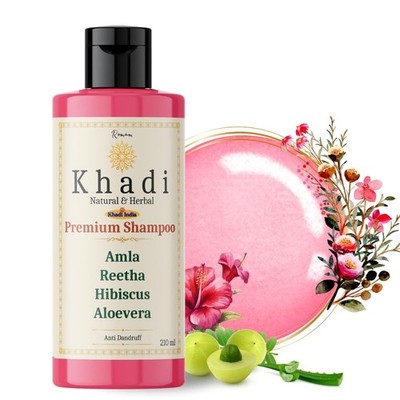 Khadi Natural Herbal Shampoo 210ml Hair Care Sulfate Free Multi Variant