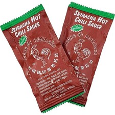 Sriracha Hot Chili Sauce Packets, On-The-Go Packet, 7 25 Count Pack of 1 