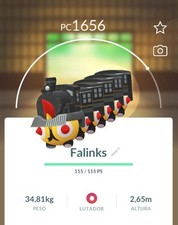 Trade Non-Shiny Falinks Train Conductor Go Fe...