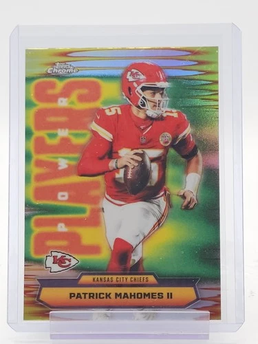 2025 Topps Chrome Patrick Mahomes II Refractor (RAW)