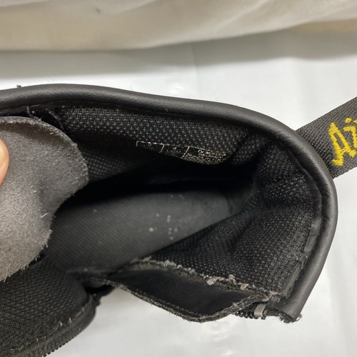 Dr Martens Delaney Air Wair Black Boots Zip and Lace UK 3 - Picture 14 of 24
