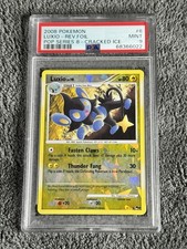 2008 Pokemon Luxio Reverse Foil Pop Series 8 Cracked Ice PSA 9 Mint on eBay