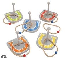 Horseshoes Ring Toss Game 8 Set