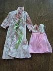 VINTAGE BARBIE FASHION #3487 GOWN & ROBE 1972