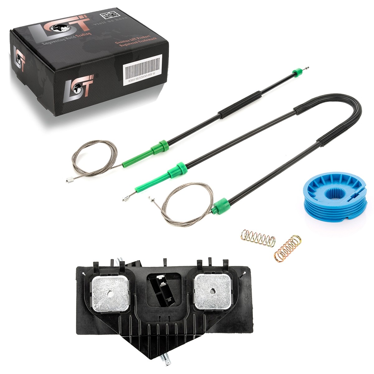 Original LST Window Regulator Repair Kit Rear Left For Ford Focus 2 II Cabrio