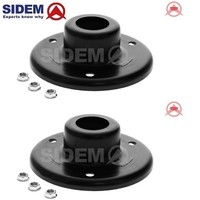 2X FederbeinstüTzlager Sidem 877501 2 Domlager Federbeinlager Hinterachse